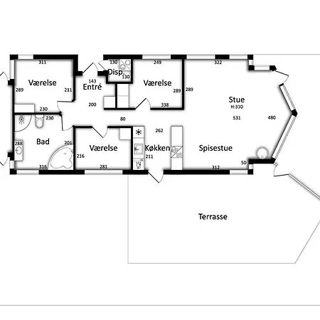 Well-equipped Summer House Near Skovmose Feriehus *